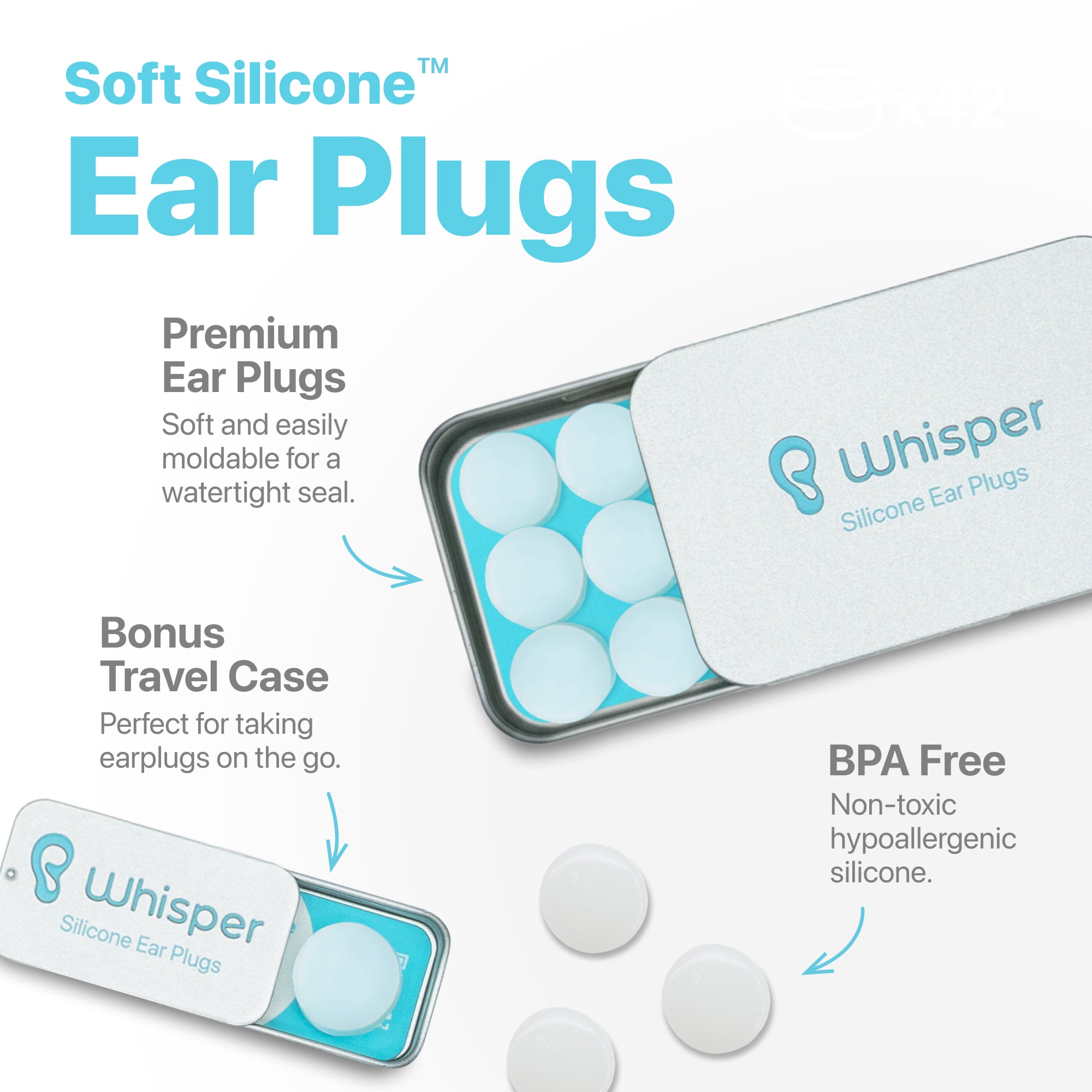 Silicone Ear Plugs